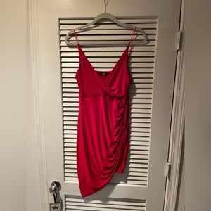 NWOT Missguided Rad Bodycon Faux Wrap Cocktail Dress